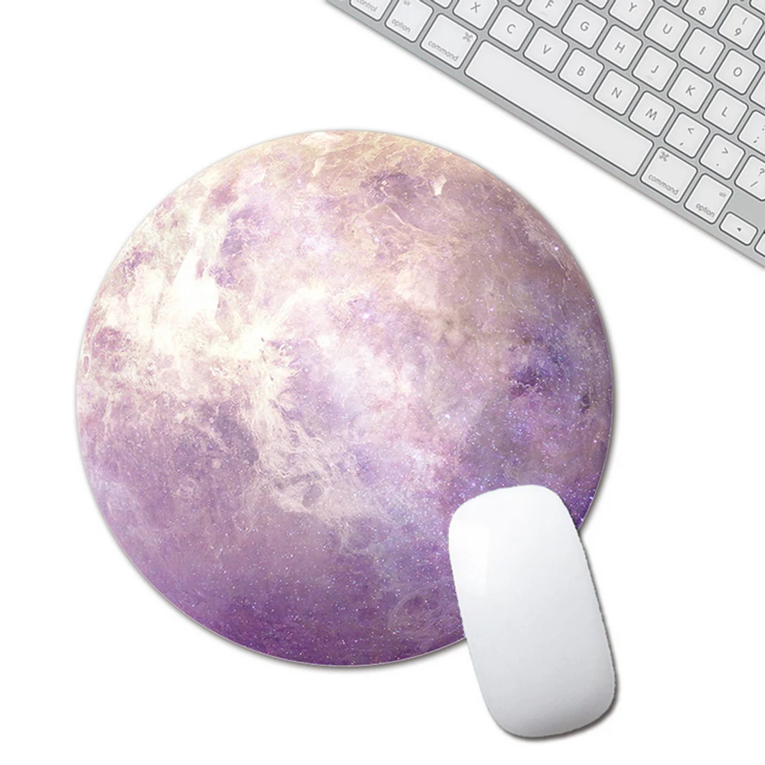 Коврик для мыши серии Planet круглый коврик с изображением