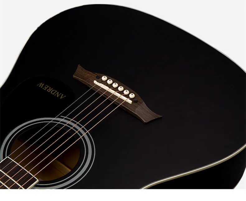 41 дюймов ra 6 ой народная Акустическая гитара начинающих любителей музыки Picea Asperata