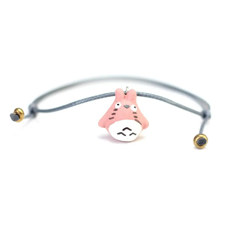 Fashion handmade hand-drawn cartoon weave ceramic bracelet monkey animal student small gift summer female jewelry | Украшения и