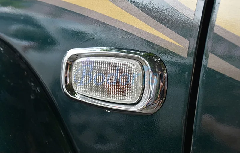 Хромированная крышка боковой фары для Land Cruiser 100 LC100 J100 Lexus LX470 1998-2003 2004-2007