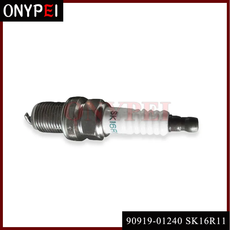 4 шт./лот автомобильные лампы в форме свечи SK16R11 90919-01240 Iridium Power Spark Вилки для Toyota 9091901240 SK16R-11