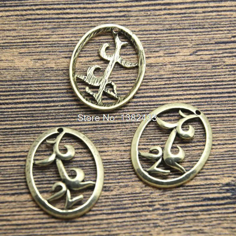 8 шт MORTAL INSTRUMENTS Parabatai Rune Подвески бронзового тона подвеска 19x23mm | Украшения и