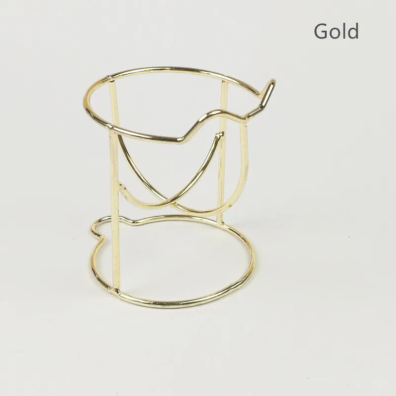 Gold Подставка для макияжа, держатель для губки, косметический порошок красоты, пуховка для блендера, стойка для хранения губки, подставка для сушки, держатель для пуховка для макияжа - Цвет: Gold