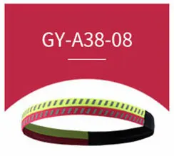GYA38-08 PROWOW повязка на голову для женщин и мужчин Sweatband повязка головная для йоги Тренажерный Зал Пешие прогулки баскетбольные волосы лента для спорта Эластичный Напульсник Cintillo Deportivo - Цвет: GYA38-08