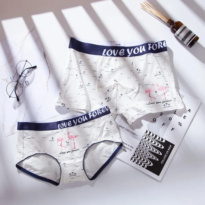 2 шт./партия женские хлопковые трусы боксеры|Мужские боксеры| |