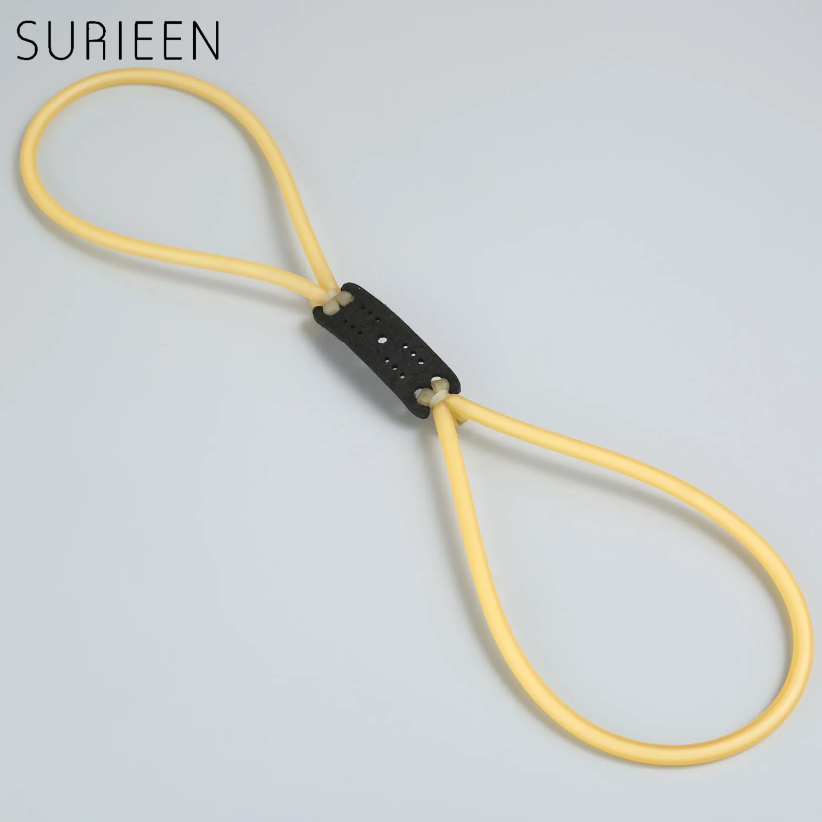 SURIEEN 4 полосы круглый резинкой мощная Elastica банджи резинок Замена для Рогатка