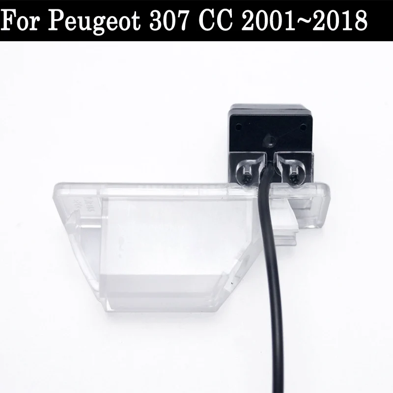 Камера заднего вида для peugeot 307 CC 2001~ камера заднего вида/CCD ночного видения/резервная камера номерного знака камера