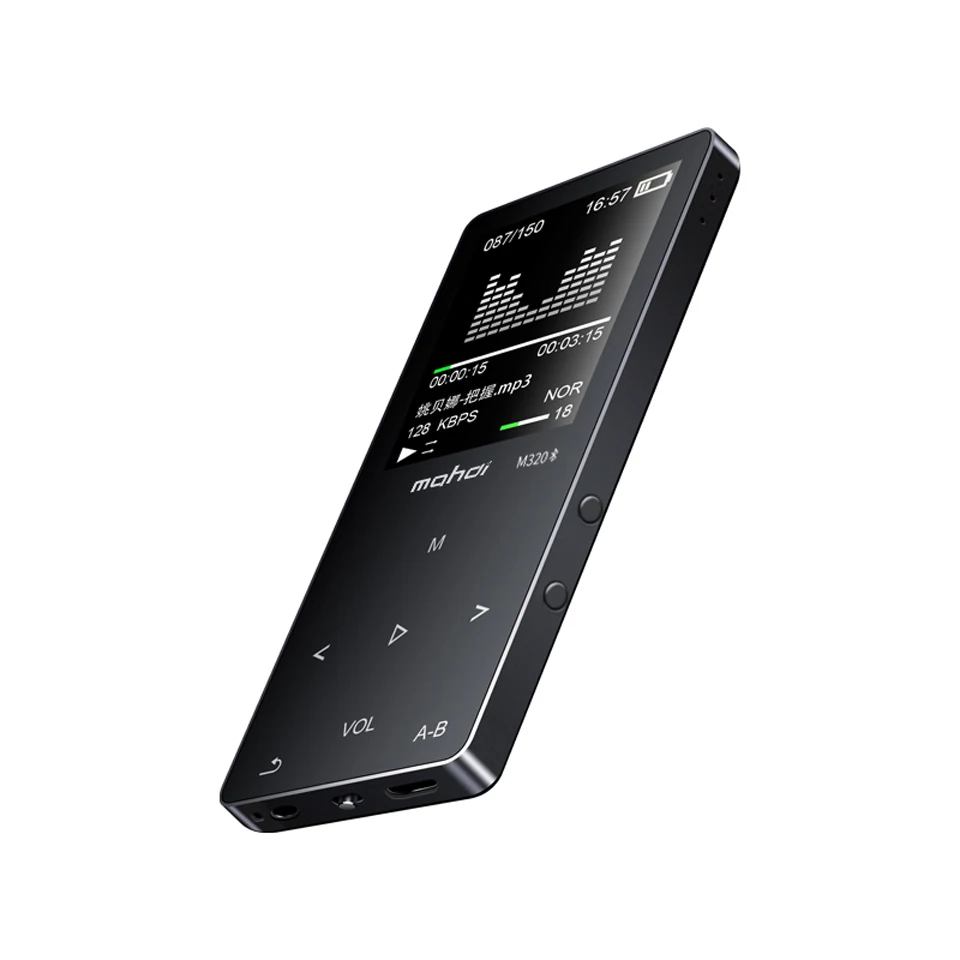 Mahdi MP4 плеер Bluetooth емкостный сенсорный встроенный динамик MP 4 1 8 &quotЯзыки Поддержка