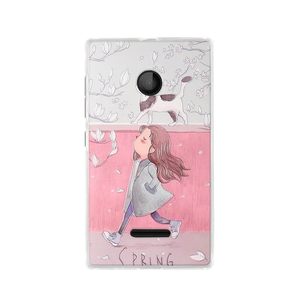 3D рельефный рисунок для Nokia Microsoft Lumia 435 532 силиконовый чехол фотосумка|case for nokia