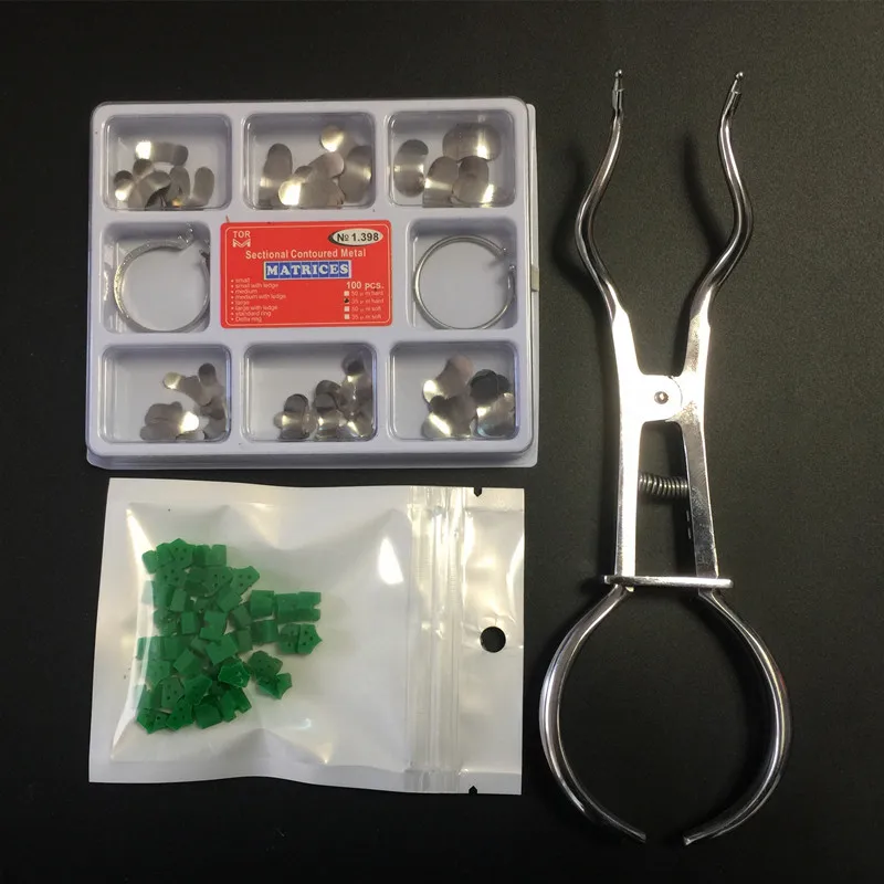 Стоматологическая матрица секционные Контурные металлические матрицы №1.398 +