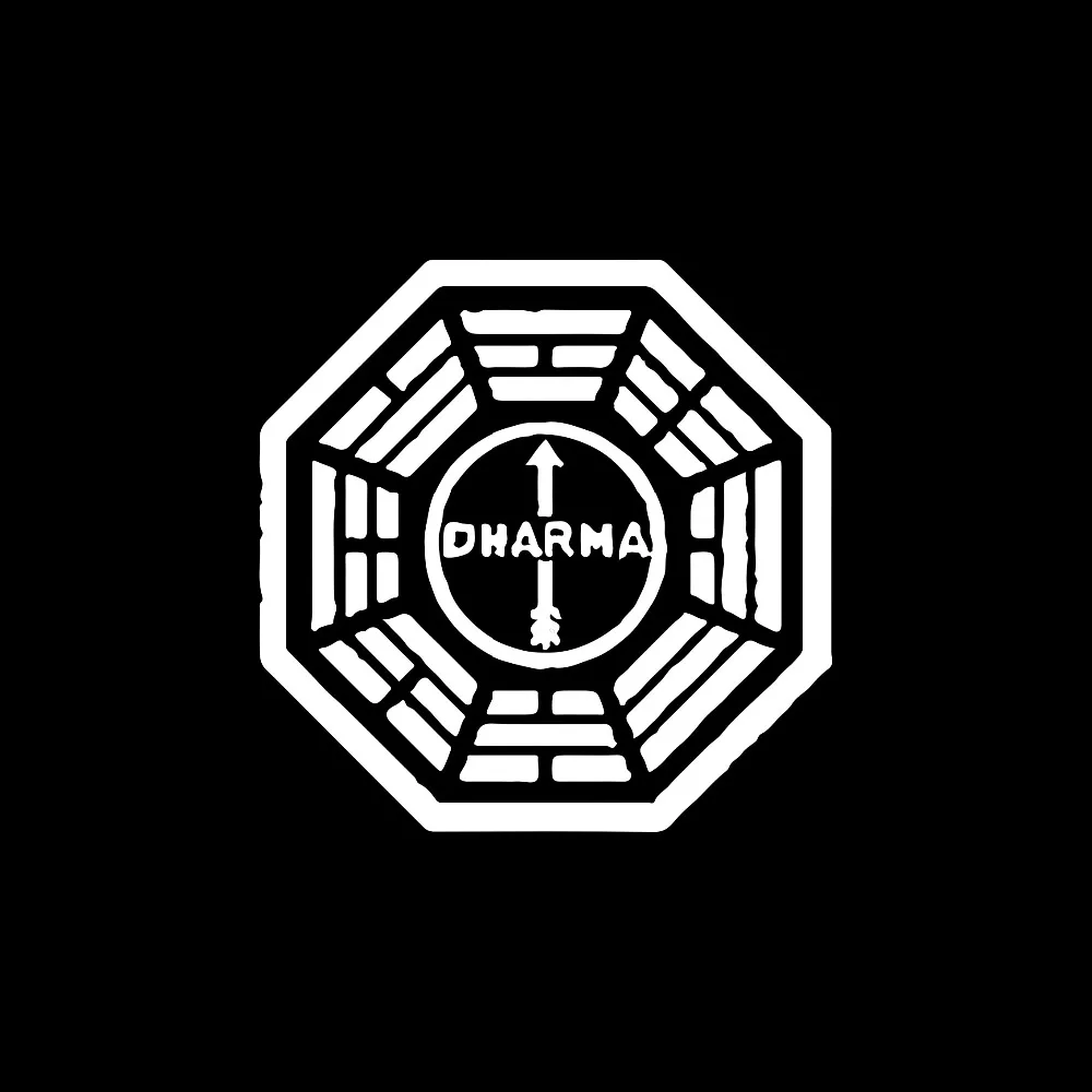 Rylybons 15 см * потеряли Dharma инициатива личность Виниловая пленка для оклеивания