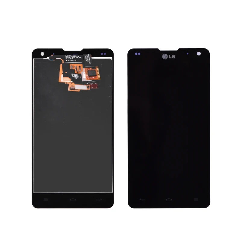 ЖК-дисплей с сенсорным экраном дигитайзер в сборе рамкой для LG Optimus G E975 E973
