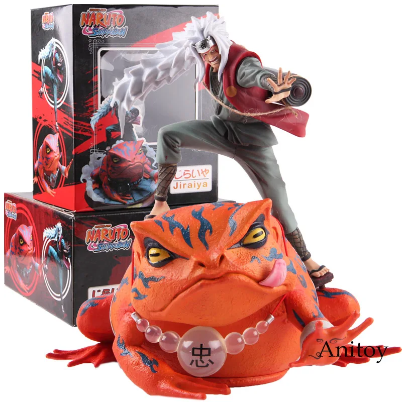 Аниме Naruto Shippuden Gama Bunta/Jiraiya Naruto фигурка экшн ПВХ Коллекционная модель игрушки
