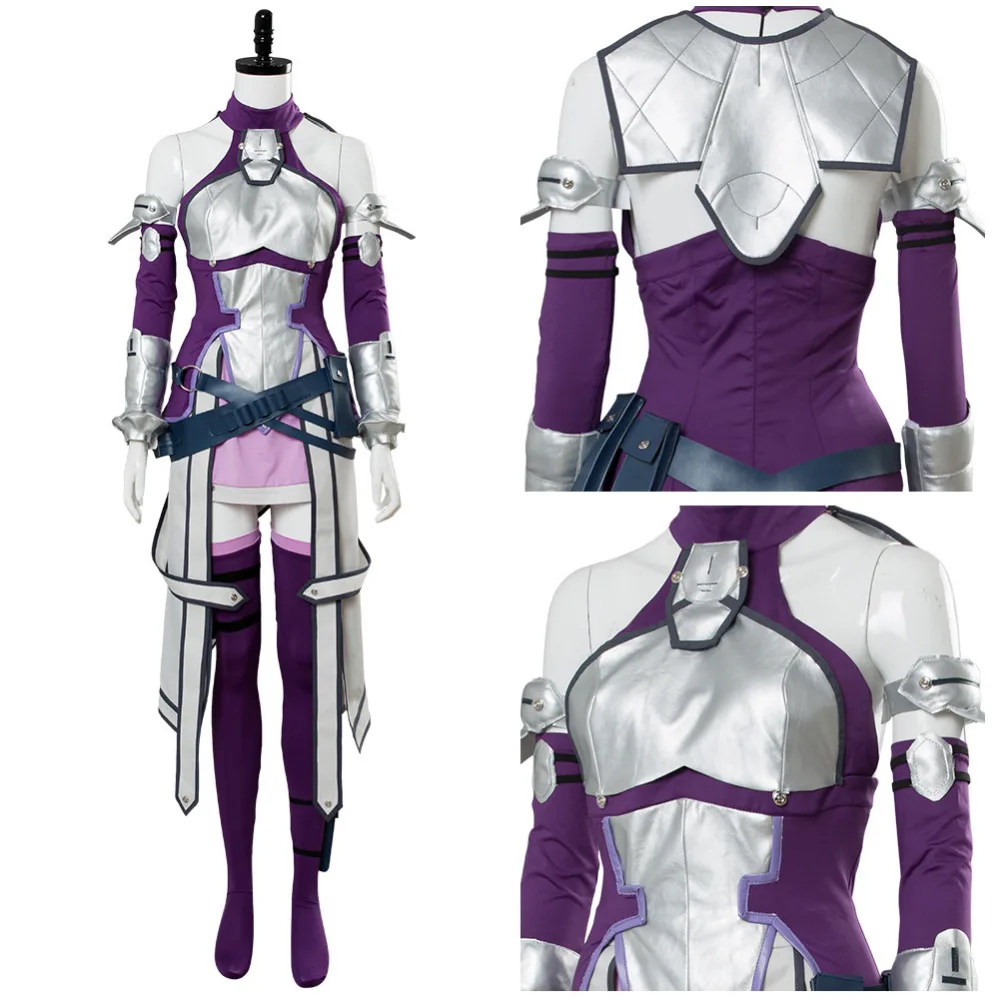 Обувь для вечеринки в Стиле косплей Sword Art Online роковой пуля костюм Asuna косплея