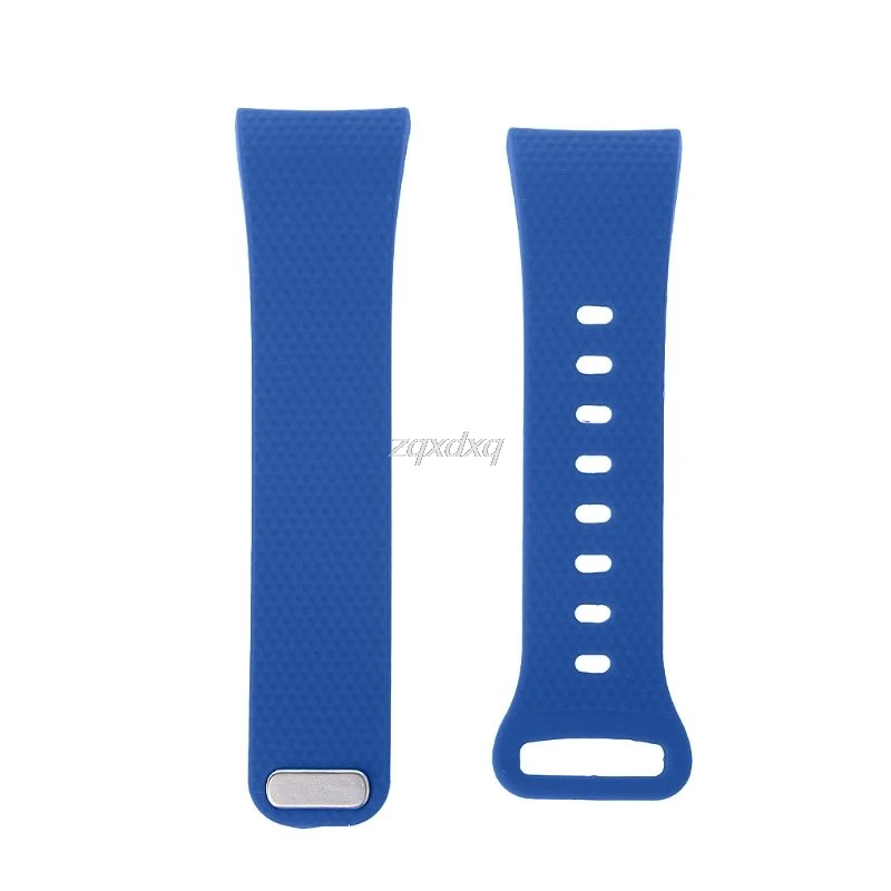 DB Сменный Браслет для samsung gear Fit 2 Pro Band роскошный силиконовый ремешок для часов 9 цветов Прямая поставка - Цвет: DB