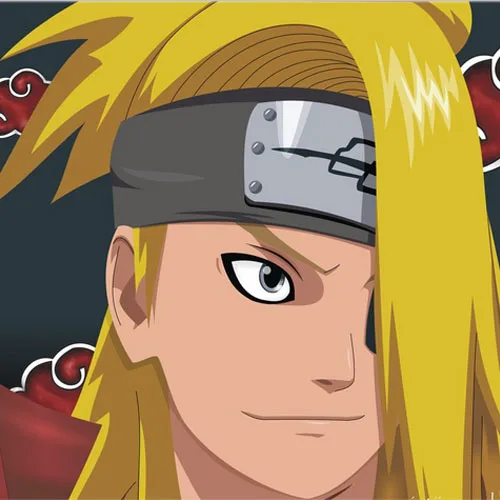 Аниме Наруто Akatsuki Deidara 26 &quotголовной убор прямой блонд-парик Головные уборы