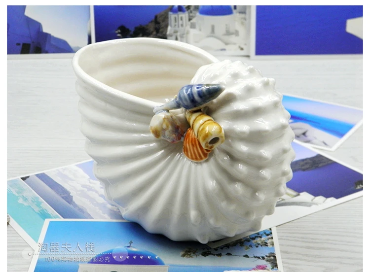 Средиземноморская керамическая Морская звезда ракушка пепельница конфетные украшения для хранения тарелка домашний декор фарфоровая фигурка, свадебные украшения