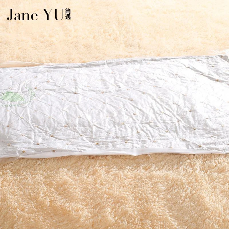 

JaneYU 2019 100% Cotton healthy pillow cotton filled Neck health cotton bedding pillow 48x74cm High quality