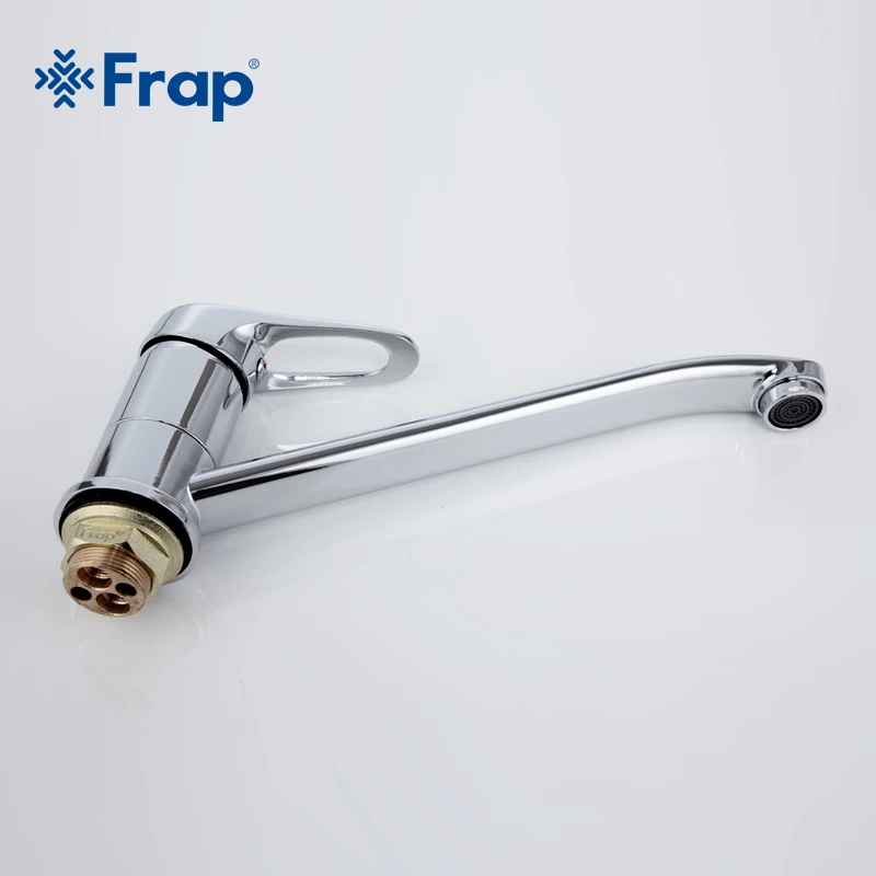 Смеситель для холодной и горячей воды Frap хромированный смеситель кухонной