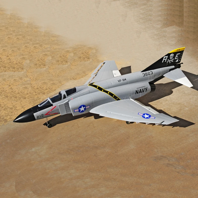 LX/полет в небе хобби F-4 Twin 70 мм 12-лезвие комплект планера