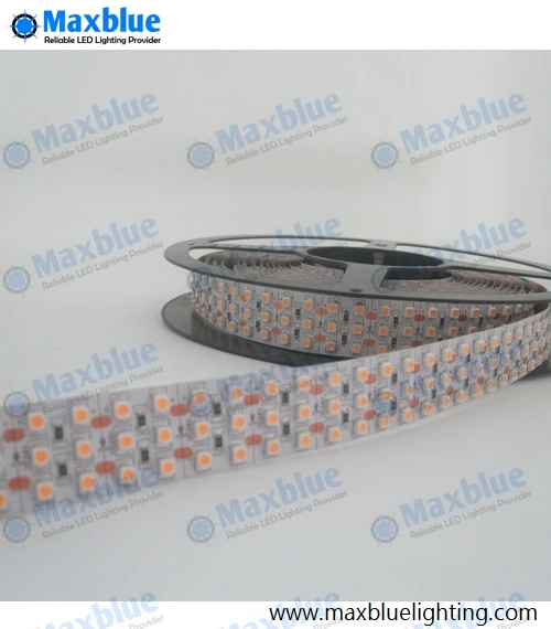 SMD3528 Светодиодный светильник 5 м 360 светодиодный s/M 24Vdc 1800 светодиодный s 7-8LM/светодиодный CRI 80+ Ra в 3 строках неводонепроницаемый светодиодный ленточный светильник