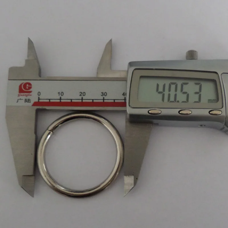 50 шт. D41mm железное кольцо и крючок, кольца штор для украшения окна