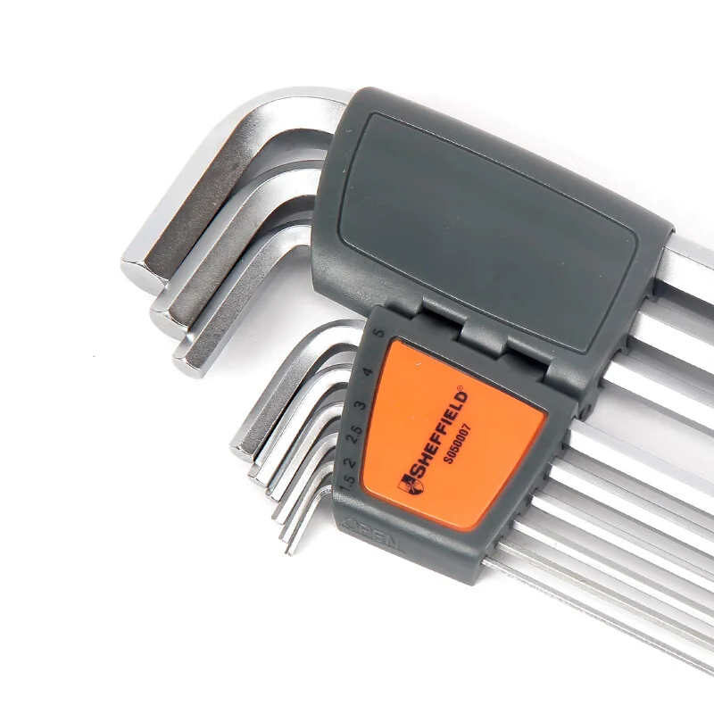 Комплект шестигранных головок Шеффилда 9 шт. S050007|wrench set|hex wrenchhex wrench set |