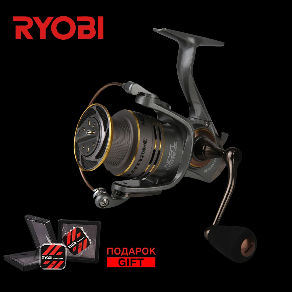 RYOBI SLAM 1000/2000/3000/4000 углеродное легкое колесо пресноводные более прочные гладкие