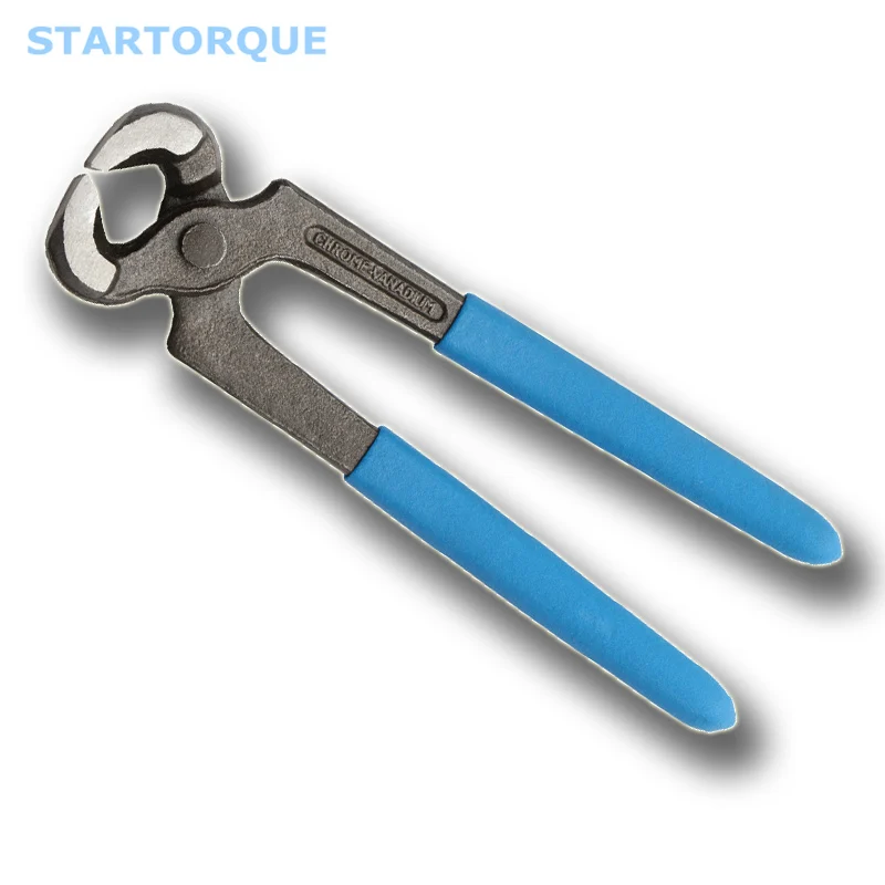 STARTORQUE грецкий орех Электрический проволочный зажим хромированная сталь pull shoes " дюймов разрез гвоздь 150 мм - Цвет: Светло-голубой