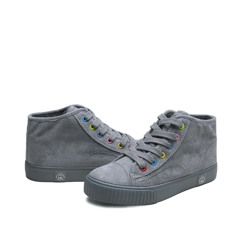 Женские зимние ботинки из флока теплая флисовая Классическая Повседневная обувь