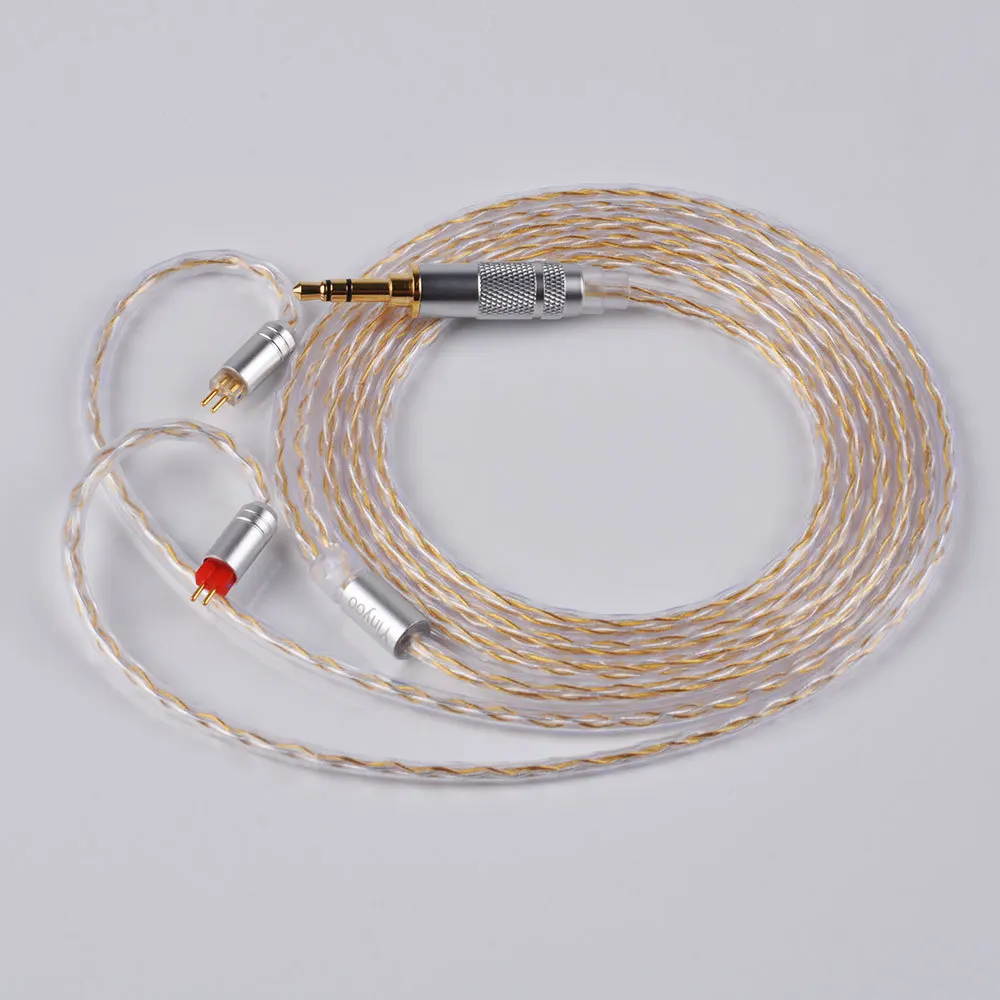 4 акций 3 5 мм 2 Баланс кабель MMCX для Shure SE215 SE535 SE846 pin плотным верхним ворсом KZ с