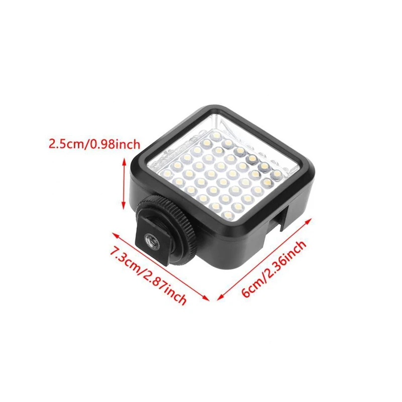 Регулируемый 36 светодиодов светильник для фото-и видеокамеры заполняющий камеры