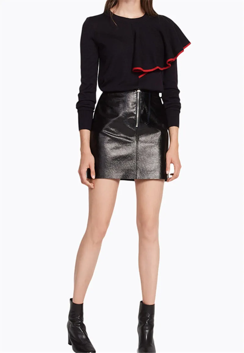 Подиумный дизайн Рождественский свитер 2018 зимние джемперы с длинным рукавом