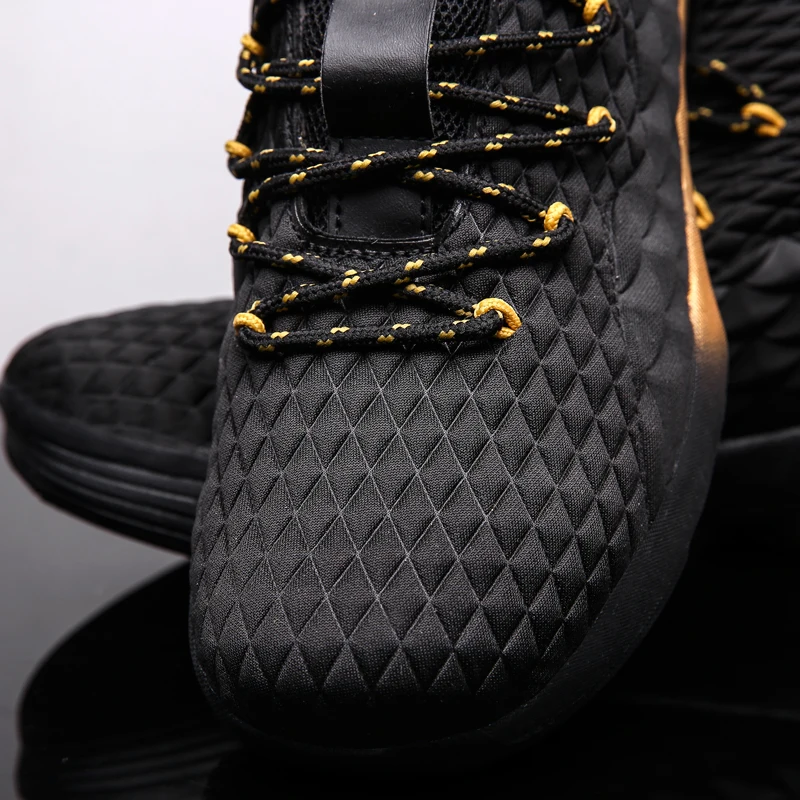 Мужские высокие баскетбольные кроссовки мужские амортизирующие легкие