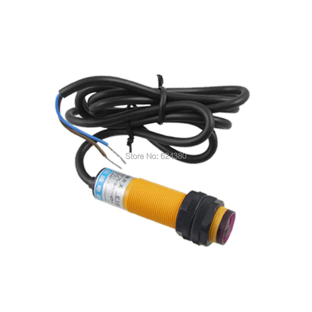 Фотоэлектрический Переключатель диффузного типа, инфракрасный датчик, фотовыключатель, 2 провода, расстояние 30 см, 90-250 В переменного тока