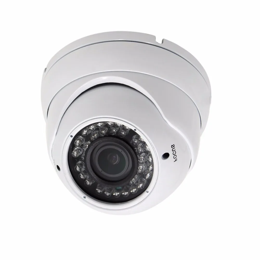 2MP 2,8-12 мм варифокальный объектив камеры видеонаблюдения CCTV s антивандальный Металл 36 шт. светодиоды инфракрасный 1080P POE сетевая камера безопасности