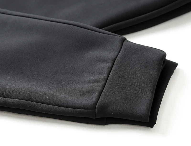 Бесплатная доставка новинка 2018 модные мужские длинные теплые брюки зимние