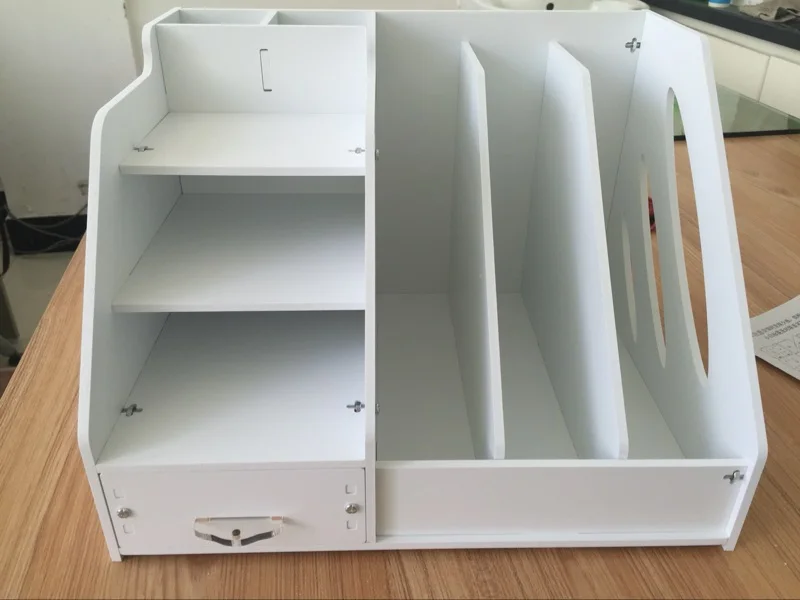 DIY офисные школьные принадлежности, аксессуары для стола, канцелярский стол, органайзер, лоток для файлов, журнал, макияж, карандаш, органайзер, ручка, держатель для заметок