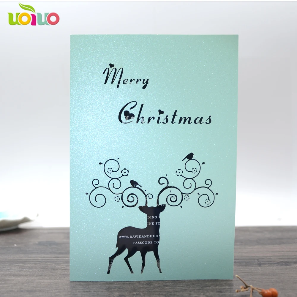 2018 Счастливого Нового года фотобумага лазерная вырезка счастливые