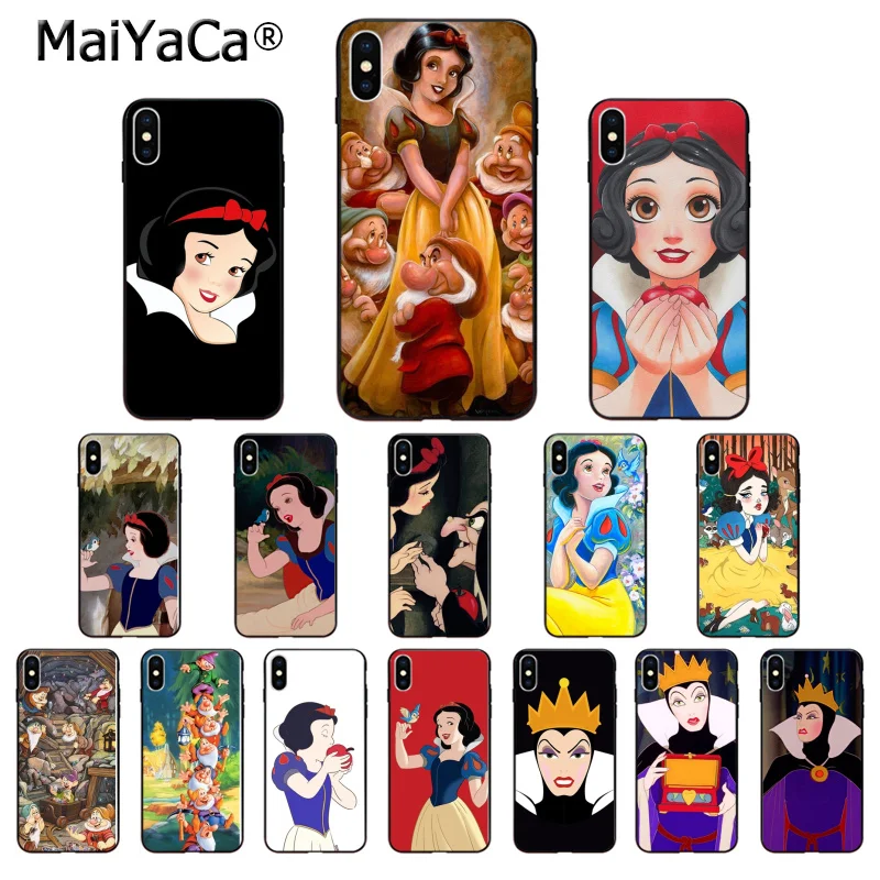 Чехол для мобильного телефона MaiYaCa мягкий черный силиконовый чехол Apple iPhone 8 7 6 6S
