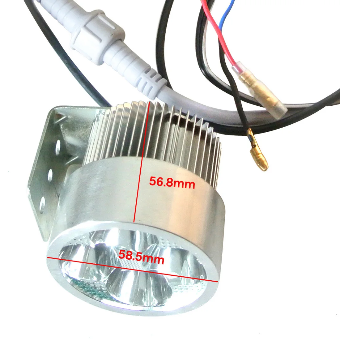 12V 4 LED прожектор головной свет лампа трансформатор для мотоцикла|Боковые зеркала