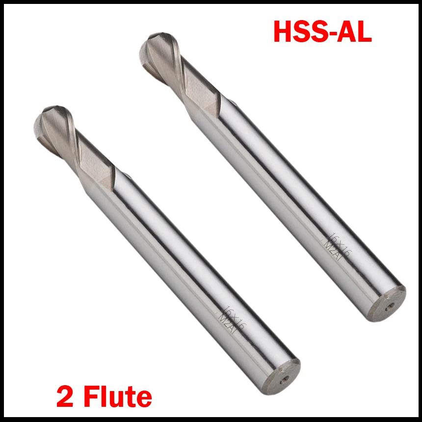 R6 R8 R10 Radius 6 мм 8 10 2 Флейта HSSAL Режущий инструмент для ЧПУ маршрутизатор бит Бал Нос