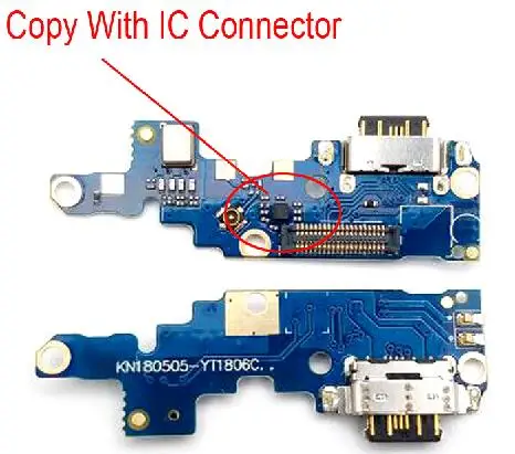 Usb порт для зарядки док-разъем плата для зарядки гибкий кабель с микрофоном для Nokia X6/6,1 Plus TA-1099/1103