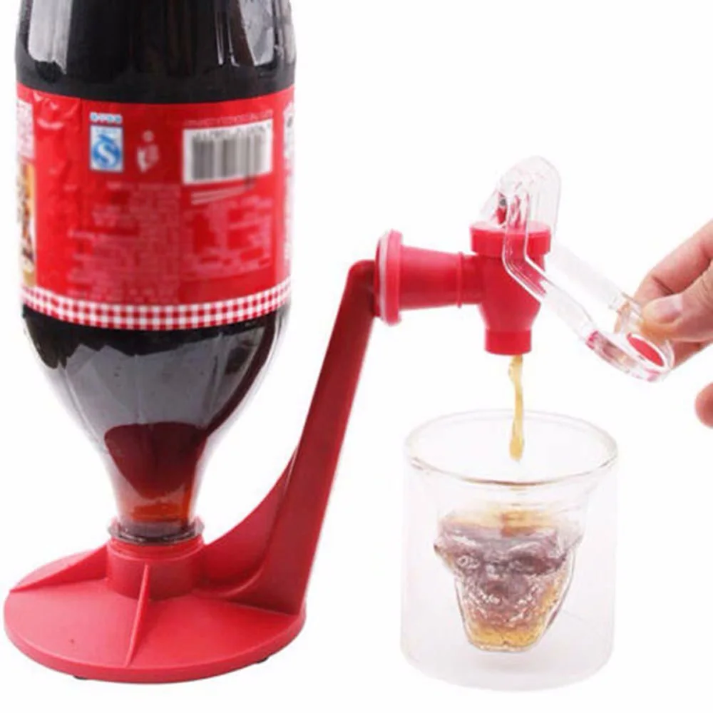 Волшебная вода коснитесь Soda Saver бутылки Кокс Upside Down питьевой вечерние бар Кухня