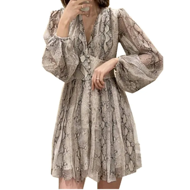 Женский Короткий комбинезон винтажный с принтом в виде животных треугольным