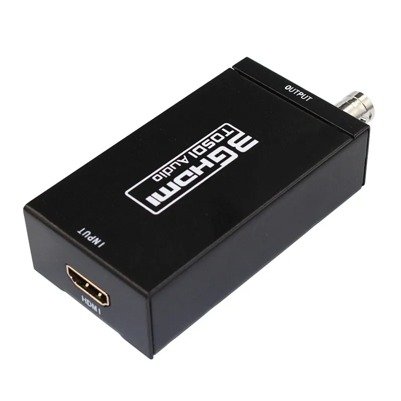 

HDMI to SDI Converter Adapter 3G HD SDI for driving HDMI Monitors with Power adapter EU or US or UK or AU Plug