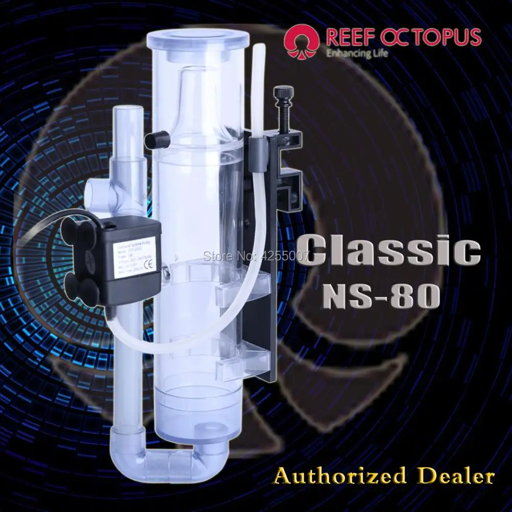 Новинка нано скиммер для протеина Reef Octopus OTCO NS80 аквариумный резервуар морской