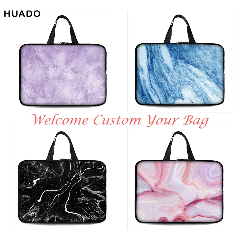Мраморная сумка для ноутбука мягкая неопреновая 10 12 13 14 15 6 17 4 дюймов