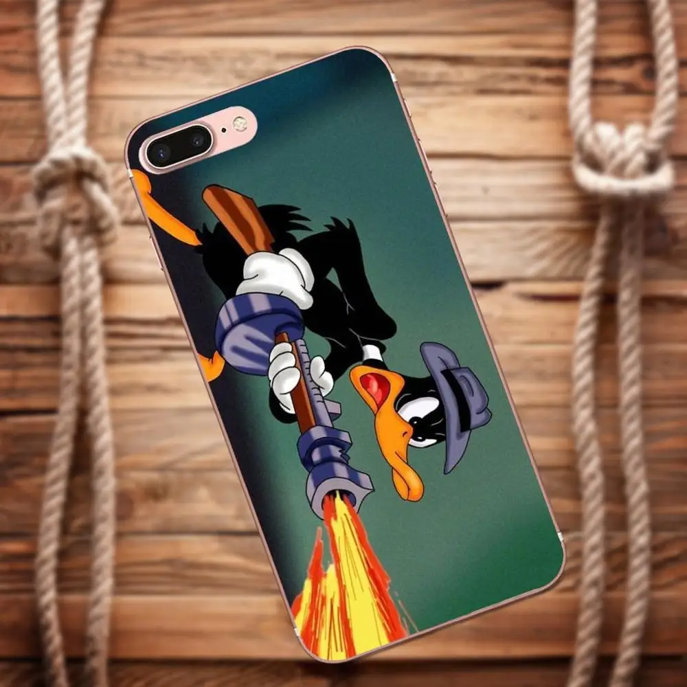 Vvcqod мягкие ТПУ чехлы Angry Дональд Дак для Iphone 4 4s 5 5C 5S SE 6 S 7 8 Plus X чехол Moto G G2 G3 |