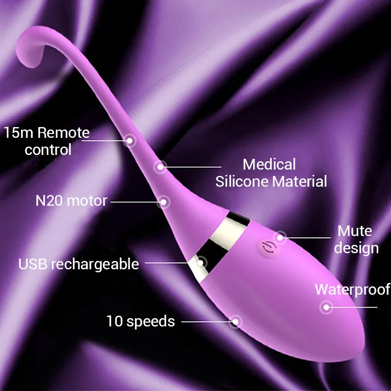 Meselo новый силиконовый USB вибрирующее яйцо с прямой зарядкой водонепроницаемый